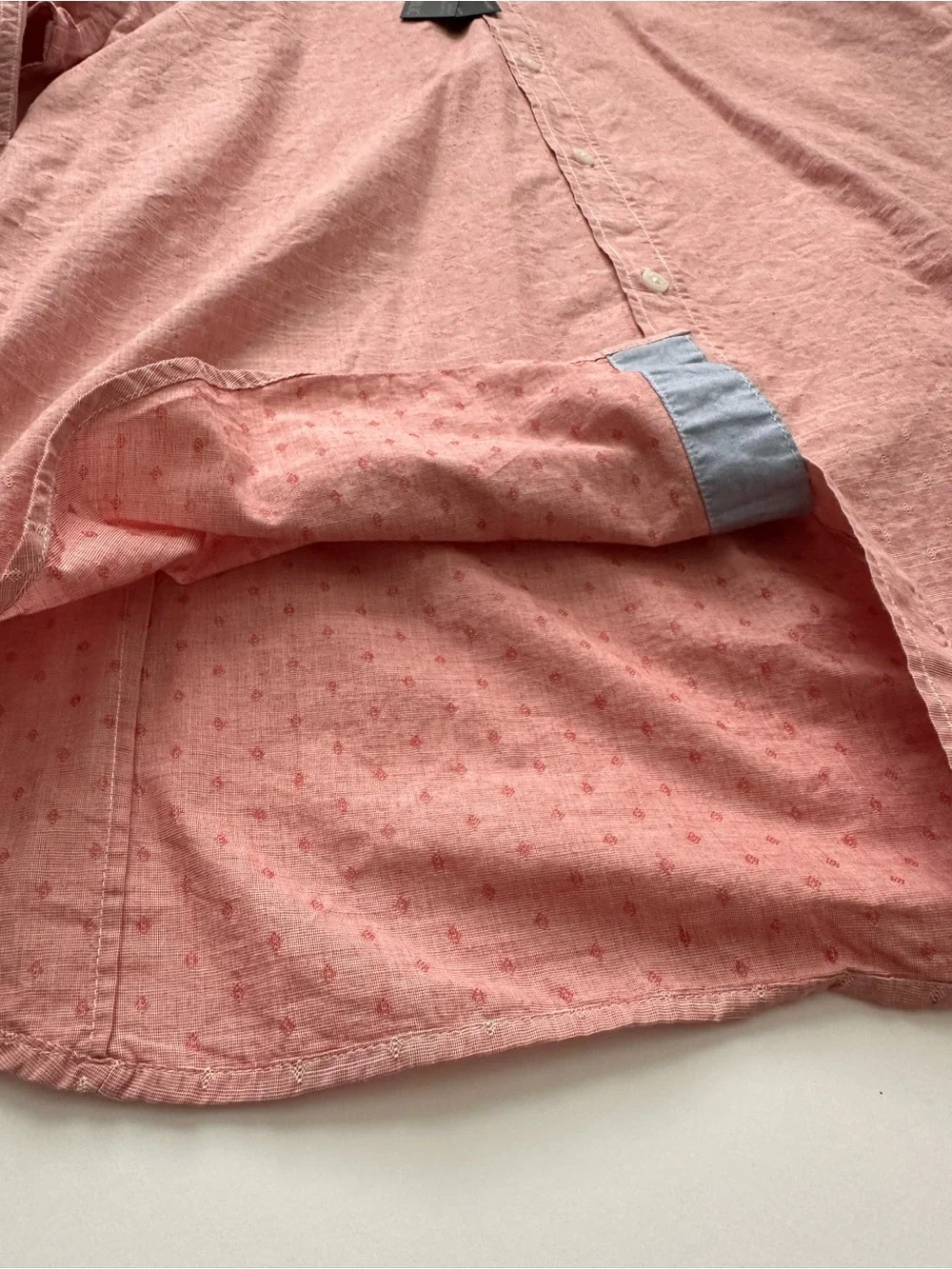 Banana Republic Men's Button-Down Shirt - Dusty Rose